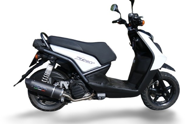 Scarico GPR compatibile con Yamaha Zuma 125 2009-2015, Furore Nero, Scarico completo racing, fornito con db killer estraibile e collettore, non conforme per uso stradale - immagine 5