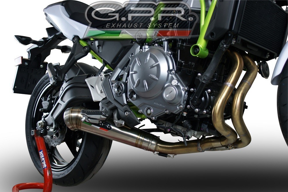 Scarico GPR compatibile con Kawasaki Ninja 650 2017-2020, Powercone Evo, Scarico completo racing, fornito con db killer estraibile e collettore, non conforme per uso stradale - immagine 5