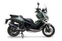 Scarico GPR compatibile con Zontes 365D 2024-2026, Furore-X Scooter, Silenziatore omologato per il rumore,fornito con db killer,catalizzatore conforme alla revisione e raccordo