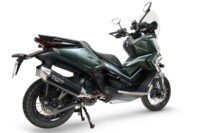 Alternative view of Scarico GPR compatibile con  Zontes 365G 2024-2026, Furore-X Scooter, Silenziatore omologato per il rumore,fornito con db killer,catalizzatore conforme alla revisione e raccordo