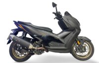 Scarico GPR compatibile con Zontes 365E 2024-2026, Furore-X Scooter, Silenziatore omologato per il rumore,fornito con db killer,catalizzatore conforme alla revisione e raccordo