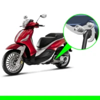 Push&Block Antifurto Blocca Cavalletto Compatibile con PIAGGIO BEVERLY 125 s i.e... dal 2008 al 2020 P05