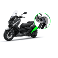 Push&Block Antifurto Blocca Cavalletto Compatibile con YAMAHA X-Max 400 dal 2013 al 2016 Y03