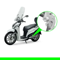 Push&Block Antifurto Blocca Cavalletto Compatibile con KYMCO PEOPLE ONE 125ie dal 2016 al 2024 K02