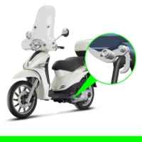 Push&Block Antifurto Blocca Cavalletto Compatibile con PIAGGIO LIBERTY 125/150 S i-get ABS dal 2003 al 2016 P02