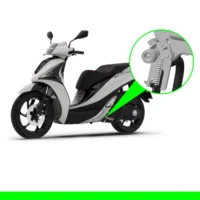 Push&Block Antifurto Blocca Cavalletto Compatibile con MBP MOTO SC125 Lx Anno 2024 M02