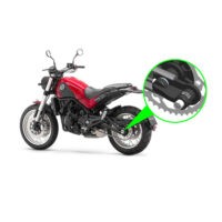 Push&Block Antifurto Blocca Ruota Compatibile con BENELLI LEONCINO 500 Trail - Sport dal 2017 al 2024 WL-B01