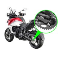Push&Block Antifurto Blocca Ruota Compatibile con QJ MOTOR - LEGA - SRT 800 Anno 2023 WL-Q03