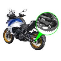 Push&Block Antifurto Blocca Ruota Compatibile con QJ MOTOR - RAGGI - SRT 800 X e SRT 800 SX Anno 2023 WL-Q04