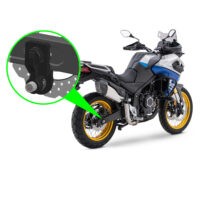 Push&Block Antifurto Blocca Ruota Compatibile con VOGE Valico 500 Ds dal 2023 al 2024 WL-V01