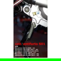 Alternative view of Push&Block Antifurto Blocca Cavalletto Compatibile con SYM SYMPHONY 125 s dal 2008 al 2024 S01