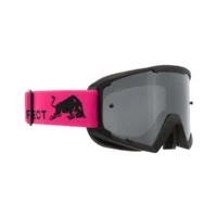 Alternative view of Red Bull Spect WIP-017 Maschera Moto Off-Road con Lente Scura e Fascia Rosa