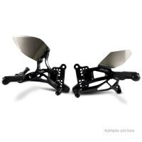 Valter Moto Pedane arretrate regolabili street T 2.5 Triumph Street Triple 675 2012 2016